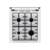 Плита GORENJE Плита GORENJE/ Тип плиты: газовая, Тип варочной поверхности: газовая, Цвет: белый, Ширина, см: 50