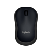 Мышь Logitech B220 Silent черный оптическая 1000dpi silent беспров. USB 2but (910-005553)