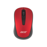 Мышь Acer OMR136 красный оптическая 1000dpi беспров. USB для ноутбука 3but (ZL.MCEEE.01J)