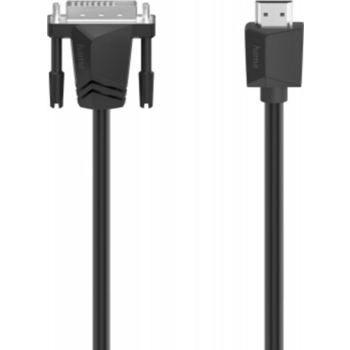 Кабель Hama H-200715 00200715 DVI (m) HDMI (m) 1.5м черный