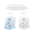 Бесшовный Mesh роутер Mercusys Halo H70X (HALO H70X(2-PACK)) AX1800 10/100/1000BASE-TX белый (упак.:2шт)