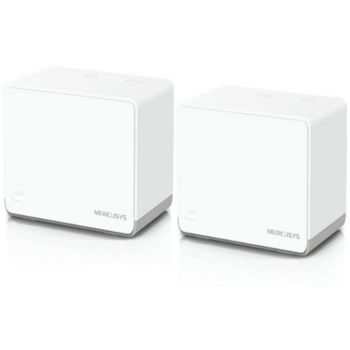 Бесшовный Mesh роутер Mercusys Halo H70X (HALO H70X(2-PACK)) AX1800 10/100/1000BASE-TX белый (упак.:2шт)
