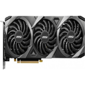 Видеокарта MSI PCI-E 4.0 RTX 3060 Ti VENTUS 3X 8G LHR NVIDIA GeForce RTX 3060Ti 8192Mb 256 GDDR6 1665/14000 HDMIx1 DPx3 HDCP Ret