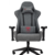Кресло игровое Zombie Neo серый 3C1 с подголов. крестов. пластик черный