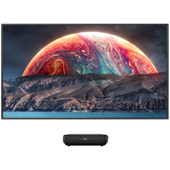 Телевизор Laser Hisense 100" Laser TV 100L9G-D12 черный 4K Ultra HD 60Hz DVB-T DVB-T2 DVB-C DVB-S DVB-S2 USB WiFi Smart TV