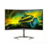 Монитор LCD 34'' [21:9] 3440x1440(UWQHD) VA, Curved, nonGLARE, Нет, 165 Гц, 300cd/m2, H178°/V178°, 3000:1, 16,7 миллионов цветов, 4ms, 2xHDMI, 2xDP, USB-Hub, Height adj, Swivel, Speakers, 2Y, Black