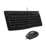 Клавиатура + мышь Logitech MK120 клав:черный мышь:черный/серый USB (920-002562)