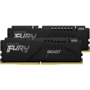 Память оперативная Память оперативная/ Kingston 64GB 5200MT/s DDR5 CL40 DIMM (Kit of 2) FURY Beast Black XMP