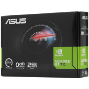 Видеокарта Asus PCI-E GT710-SL-2GD3-BRK-EVO NVIDIA GeForce GT 710 2048Mb 64 DDR3 954/900 DVIx1 HDMIx1 CRTx1 HDCP Ret low profile