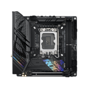 Материнская плата ASUS ROG STRIX B760-I GAMING WIFI, LGA1700, B760, 2*DDR5, 4*SATA, 2*M.2, 3*USB 3.2, 3*USB 2.0, Type-C, 1*PCIx16, DP+HDMI, mITX; 90MB1D90-M0EAY0