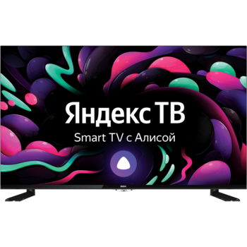 Телевизор LED BBK 43" 43LEX-8287/UTS2C Яндекс.ТВ черный 4K Ultra HD 60Hz DVB-T2 DVB-C DVB-S2 USB WiFi Smart TV (RUS)