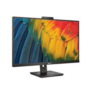 Монитор LCD 23.8'' 16:9 1920х1080(FHD) IPS, nonGLARE, Нет, 75 Hz, 300cd/m2, H178°/V178°, 1000:1, 50M:1, 16,7 миллионов цветов, 4ms, HDMI, DP, USB-C, USB-Hub, Height adj, Pivot, Tilt, Swivel, Speakers, Camera, 3Y, Black