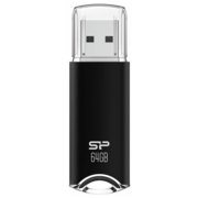 Флеш Диск Silicon Power 64Gb Helios H02 SP064GBUF2H02V1K USB2.0 черный