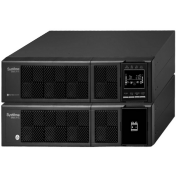 Источник бесперебойного питания Systeme Electriс SRV SRVSE6KRTXLI4U 5400Вт 6000ВА черный