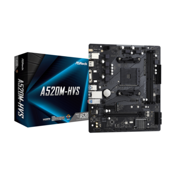 Asrock A520M-HVS AMD AM4 A520/2DDR4/4SATA3