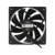 Вентилятор для корпуса ID-COOLING FL-12025K 120x120x25мм (80шт./кор, 3pin, черный, 1250об/мин, супертихий) BOX