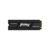Твердотельный накопитель Твердотельный накопитель/ Kingston SSD Fury Renegade, 2000GB, M.2(22x80mm), NVMe, PCIe 4.0 x4, 3D TLC, R/W 7300/7000MB/s, IOPs 1 000 000/1 000 000, DRAM buffer 2048MB, TBW 2000, DWPD 0.55, with Heat Spreader (12 мес)