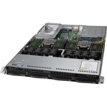 Сервер SuperMicro Ultra SYS-610U-TNR 2x6326 8x64Gb 2x1Tb 7.2K 3.5" SATA C621A 25G 2P SFP28 2x1200W (SYS-610U-TNR SERVER)