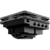 Кулер для процессора ID-COOLING IS-55 BLACK LGA1700/1200/115X/AM5/AM4 низкопрофильный высота 55mm (18шт/кор, TDP 125W, PWM, 5 тепл.трубок + медная база, FAN 120mm, черный) BOX