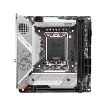 Материнская плата MSI MPG Z790I EDGE WIFI Soc-1700 Intel Z790 2xDDR5 mini-ITX AC`97 8ch(7.1) 2.5Gg RAID+HDMI+DP