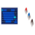 Клавиатура проводная, Q1-O1,RGB подсветка,красный свитч,84 кнопоки, цвет синий