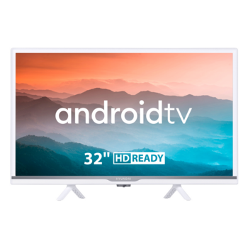 Телевизор LED Hyundai 24" H-LED24BS5002 Android TV белый HD 60Hz DVB-T DVB-T2 DVB-C DVB-S DVB-S2 WiFi Smart TV