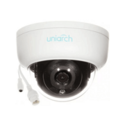 IP-камера Uniarch 4МП уличная купольная антивандальная с фиксированным объективом 2.8 мм, ИК подсветка до 30 м., матрица 1/3" CMOS