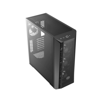 Корпус без БП Корпус без БП/ Cooler Master MasterBox 520 Mesh Blackout Edition U3.0x1,U3.1x1,sickle flow PWM fanx3,rear fanx1,Mesh front panel