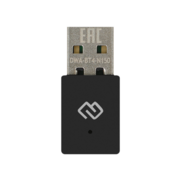 Сетевой адаптер WiFi + Bluetooth Digma DWA-BT4-N150 N150 USB 2.0 (ант.внутр.) 1ант. (упак.:1шт)