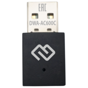 Сетевой адаптер Wi-Fi Digma DWA-AC600C AC600 USB 2.0 (ант.внутр.) 1ант.