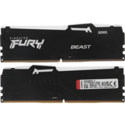 Память DDR5 2x8GB 5600MHz Kingston KF556C36BBEAK2-16 Fury Beast Black RGB RTL Gaming PC5-44800 CL36 DIMM 288-pin 1.25В kit single rank с радиатором Ret