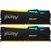 Память оперативная Память оперативная/ Kingston 16GB 5600MT/s DDR5 CL36 DIMM (Kit of 2) FURY Beast RGB EXPO