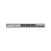 Коммутатор ORIGO Управляемый L3 PoE-коммутатор, 24x1000Base-T PoE, 4x10GBase-X SFP+, PoE-бюджет 250 Вт, консольный порт RJ-45, комплект для установки в 19" стойку
