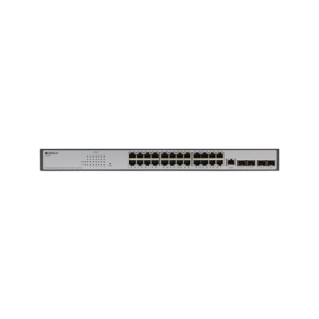 Коммутатор Коммутатор/ Managed L3 Switch 24x1000Base-T PoE, 4x10GBase-X SFP+, PoE Budget 250W, RJ45 Console, 19" w/brackets