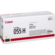 Картридж Canon 055 H Y желтый для MF742/744/746, LBP663/664 (5900 страниц)