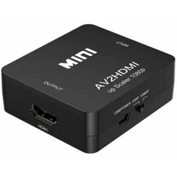 Адаптер аудио-видео Premier 5-984B HDMI (f)/3хRCA (f) черный