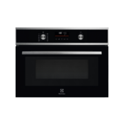 Встраиваемый духовой шкаф Electrolux Встраиваемый духовой шкаф Electrolux/ Компактный духовой шкаф с СВЧ 45 см, 43 л,14 режимов,нержавеющая сталь