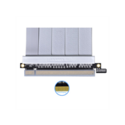 Райзер LIAN LI PW-PCI-4-60W PCIe 4.0 RISER CABLE 600mm - WHITE