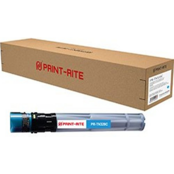 Картридж лазерный Print-Rite TFKANFCPRJ PR-TN328C TN328C голубой (28000стр.) для Konica Minolta bizhub C250i/C300i/C360i/c7130i