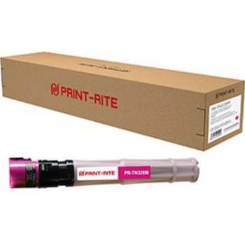 Картридж лазерный Print-Rite TFKANGMPRJ PR-TN328M TN328M пурпурный (28000стр.) для Konica Minolta bizhub C250i/C300i/C360i