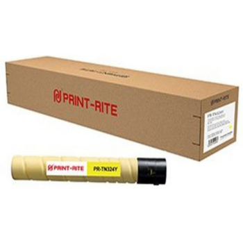 Картридж лазерный Print-Rite TFK909YPRJ PR-TN324Y TN324Y желтый (26000стр.) для Konica Minolta bizhub C258/C308/C368