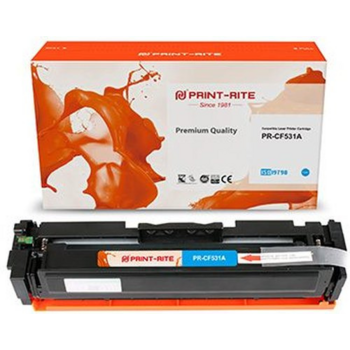 Картридж лазерный Print-Rite TFH931CPU1J PR-CF531A CF531A голубой (900стр.) для HP LJ M180n/M181fw