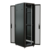 Шкаф коммутационный WRline (WR-TT-2266-DD-RAL9004) напольный 22U 600x600мм пер.дв.перфор.2ств. задн.дв.перфор.2-хст. 2 бок.пан. 800кг черный 510мм 1166мм IP20 сталь