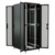 Шкаф серверный WRline (WR-TT-4288-DD-RAL9004) напольный 42U 800x800мм пер.дв.перфор.2ств. задн.дв.перфор.2-хст. 2 бок.пан. 800кг черный 710мм 2055мм IP20 сталь