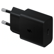 Сетевое зарядное устройство Samsung Adapter 15W Type C with Cable Black (EP-T1510XBEGEU)