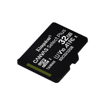 Карта памяти Kingston 32GB microSDHC Canvas Select Plus 100R A1 C10 Single Pack w/o Adapter