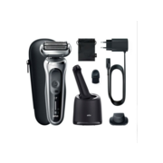 Бритва сетчатая Braun Series 7 71-S7200cc реж.эл.:3 питан.:аккум. черный/серебристый