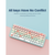 Клавиатура механическая UGREEN KU101 (15227) FUN + Mechanical Keyboard USB-C & Bluetooth. Цвет: розовый