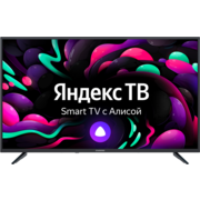 Телевизор LED Starwind 43" SW-LED43UG401 Яндекс.ТВ черный/черный 4K Ultra HD 60Hz DVB-T DVB-T2 DVB-C DVB-S DVB-S2 USB WiFi Smart TV