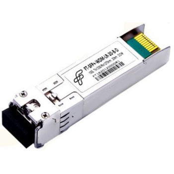 Модуль оптический Future Technologies FT-SFP+-WDM-LR-20-B-D Модуль оптический FT-SFP+-WDM-LR-20-B-D (10G, Tx1330/Rx1270nm, 20km, DDM)